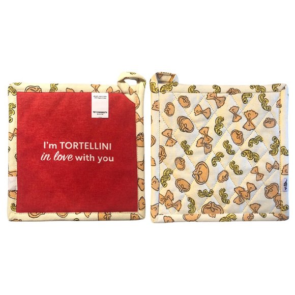 🆕 Oven Mitt & Pot Holder Set Tortellini - Picture 2 of 7